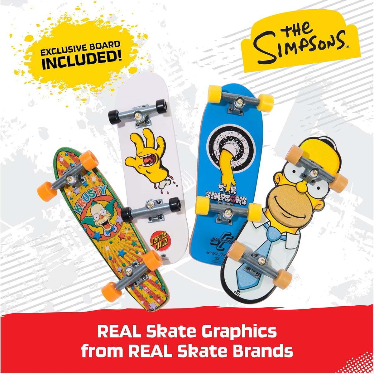 Tech Deck Ultra DLX Simpsons 4-Pack